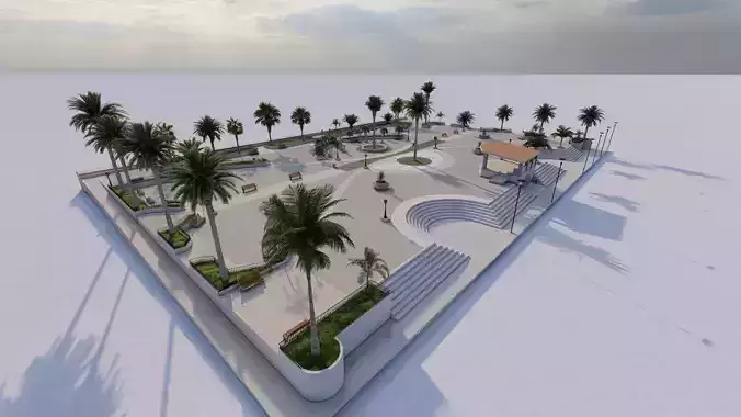 public park-Private Park Landscape