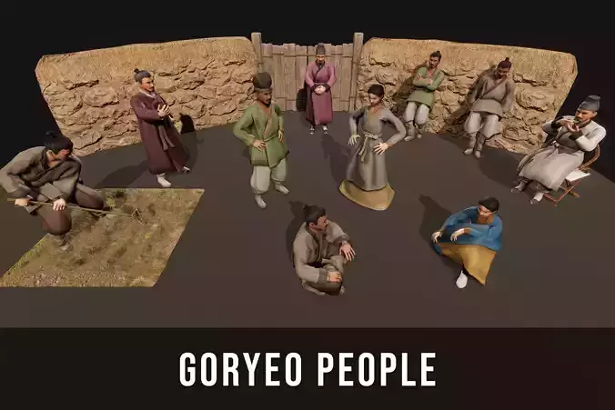Korea Goryeo People