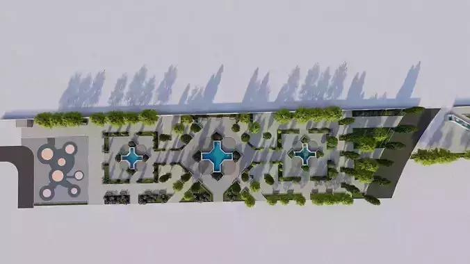 public park-Private Park Landscape