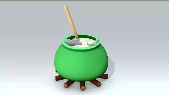 Witch Cauldron - Fish Soup