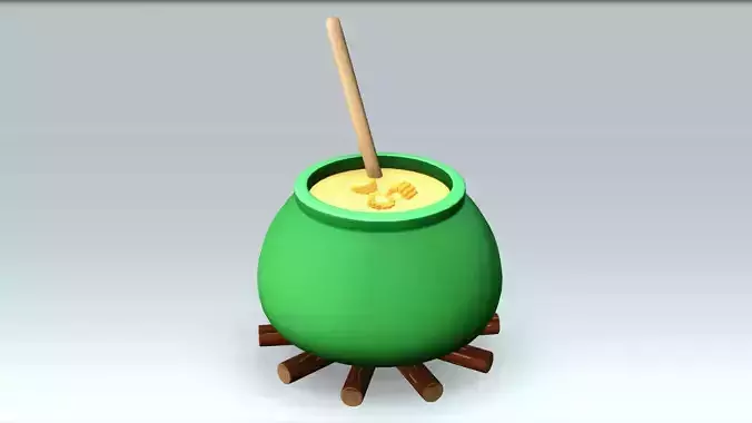 Witch Cauldron - Corn