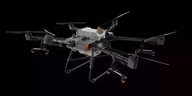 DJI Agras T30 Agricultural Spray Drone 3D model