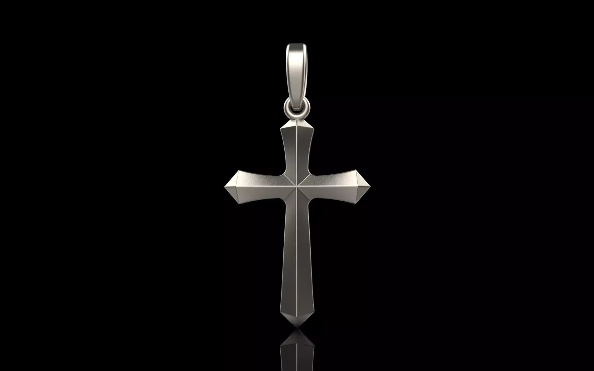 light weight simple cross model 539 3D print model_0