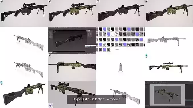 Sniper Rifle Collection