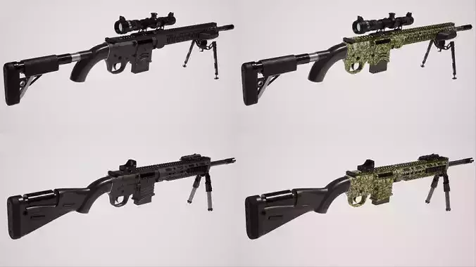 Sniper Rifle Collection
