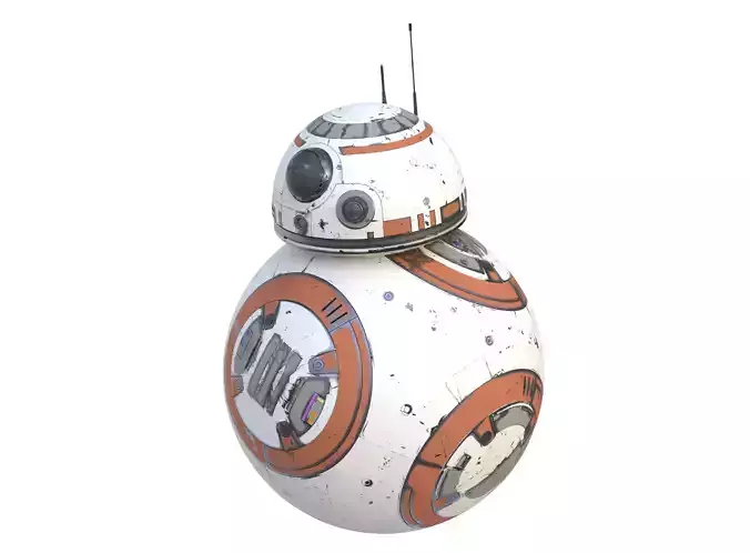 Droid bb 8 02 3D model
