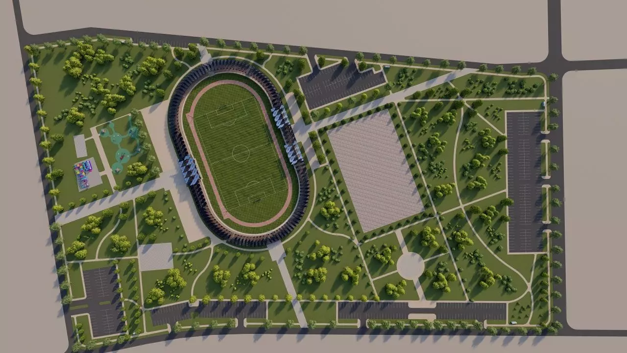 Master park-public park-Private Park Landscape 3D model_0