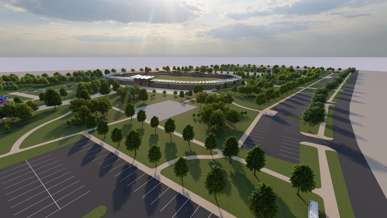 Master park-public park-Private Park Landscape 3D model_17