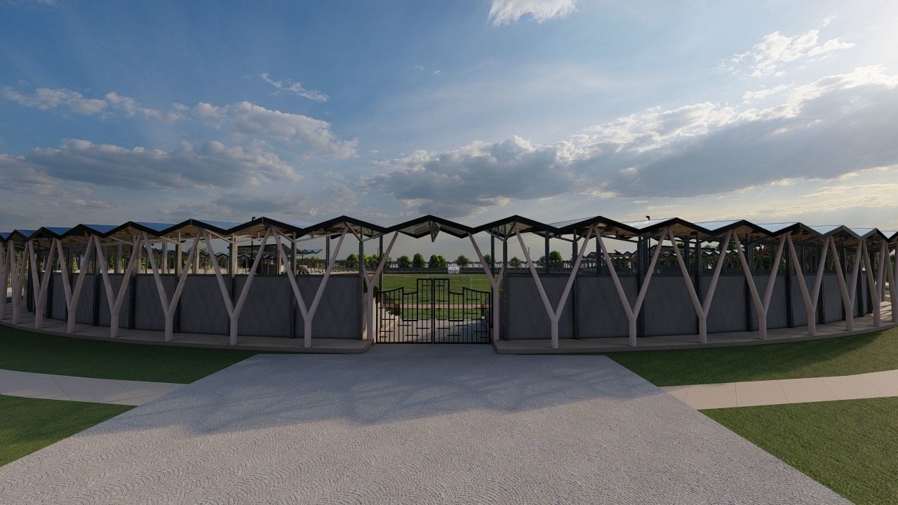 Master park-public park-Private Park Landscape 3D model_8