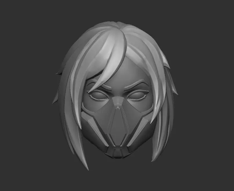 Hush Headsculpt for Action Figures 3D print model_0