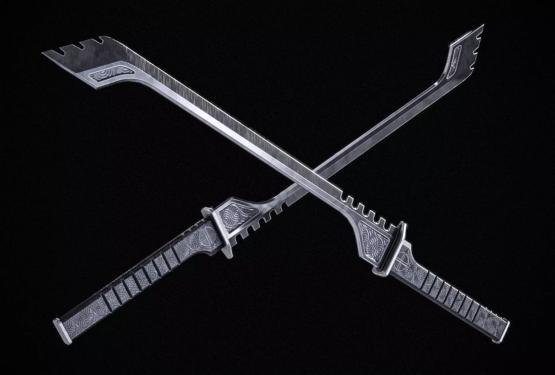 Katana V2 Sword PBR Low-poly 3D model
