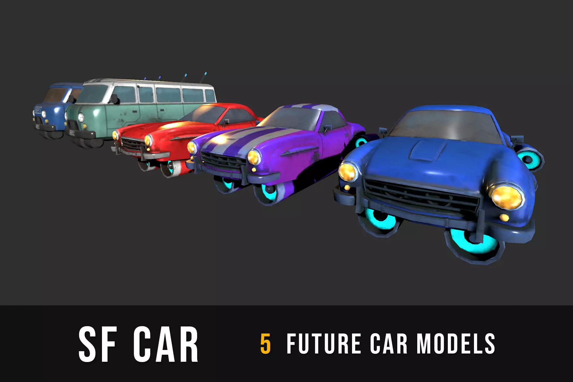 SF Car 3D model