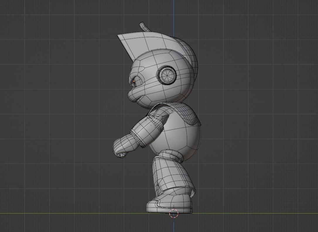 Bombman - Megaman Powered up 3D model_10