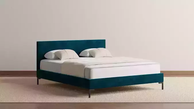 Azure Upholstered Bed