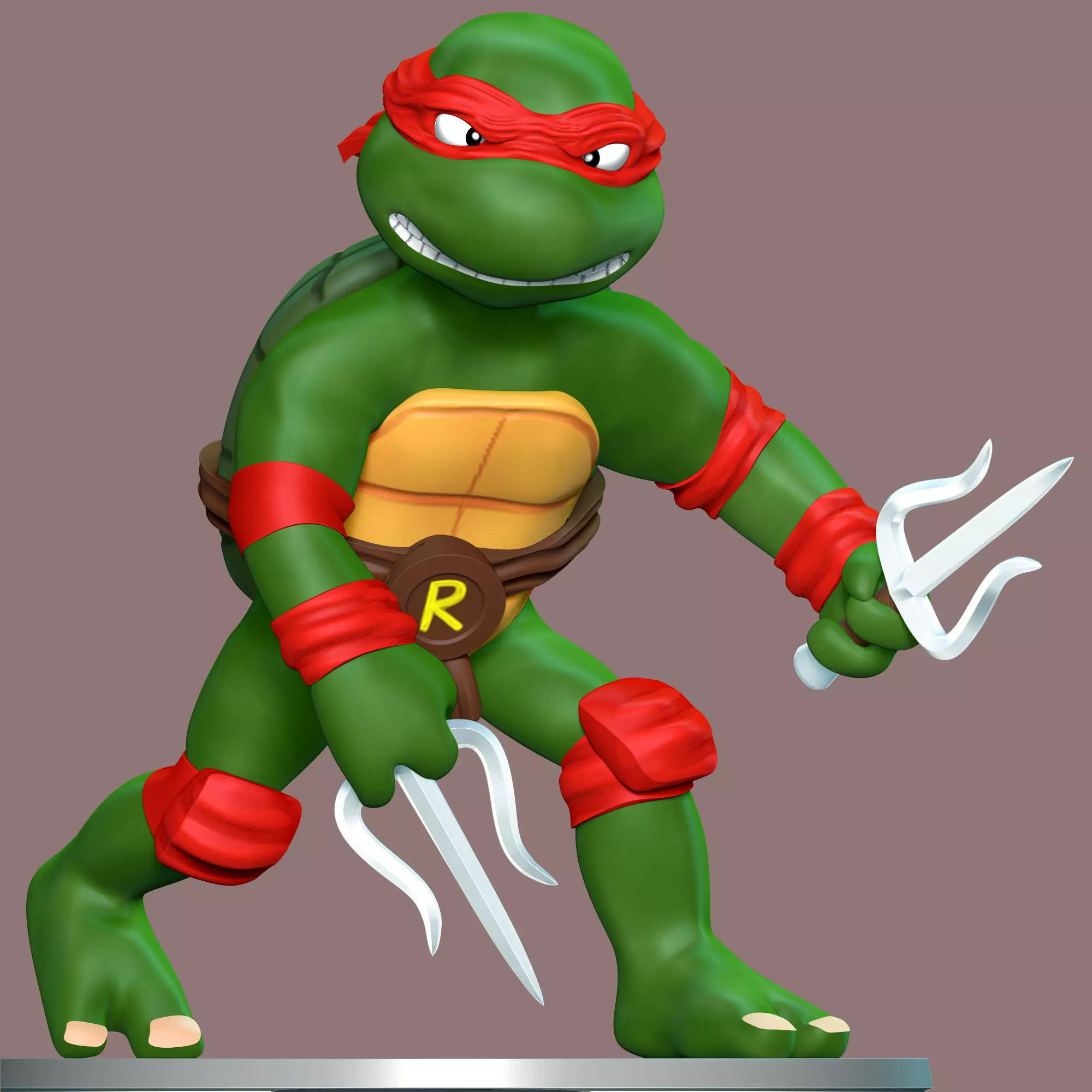 Raphael - Teenage Mutant Ninja Turtles 3D print model_0