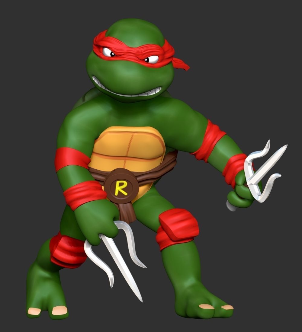 Raphael - Teenage Mutant Ninja Turtles 3D print model_4