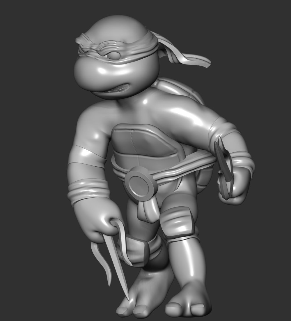 Raphael - Teenage Mutant Ninja Turtles 3D print model_3