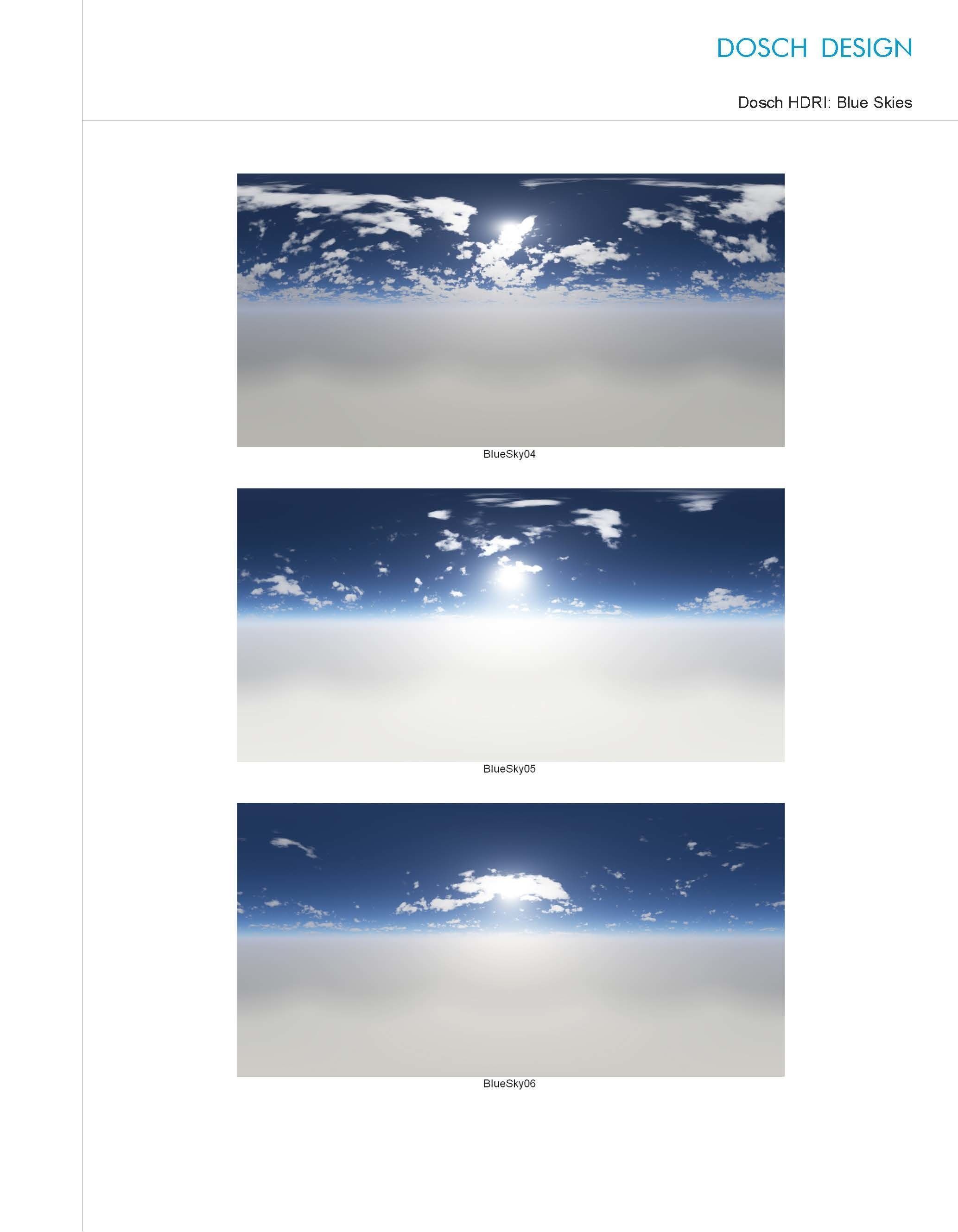 Dosch HDRI - Blue Skies Texture_2