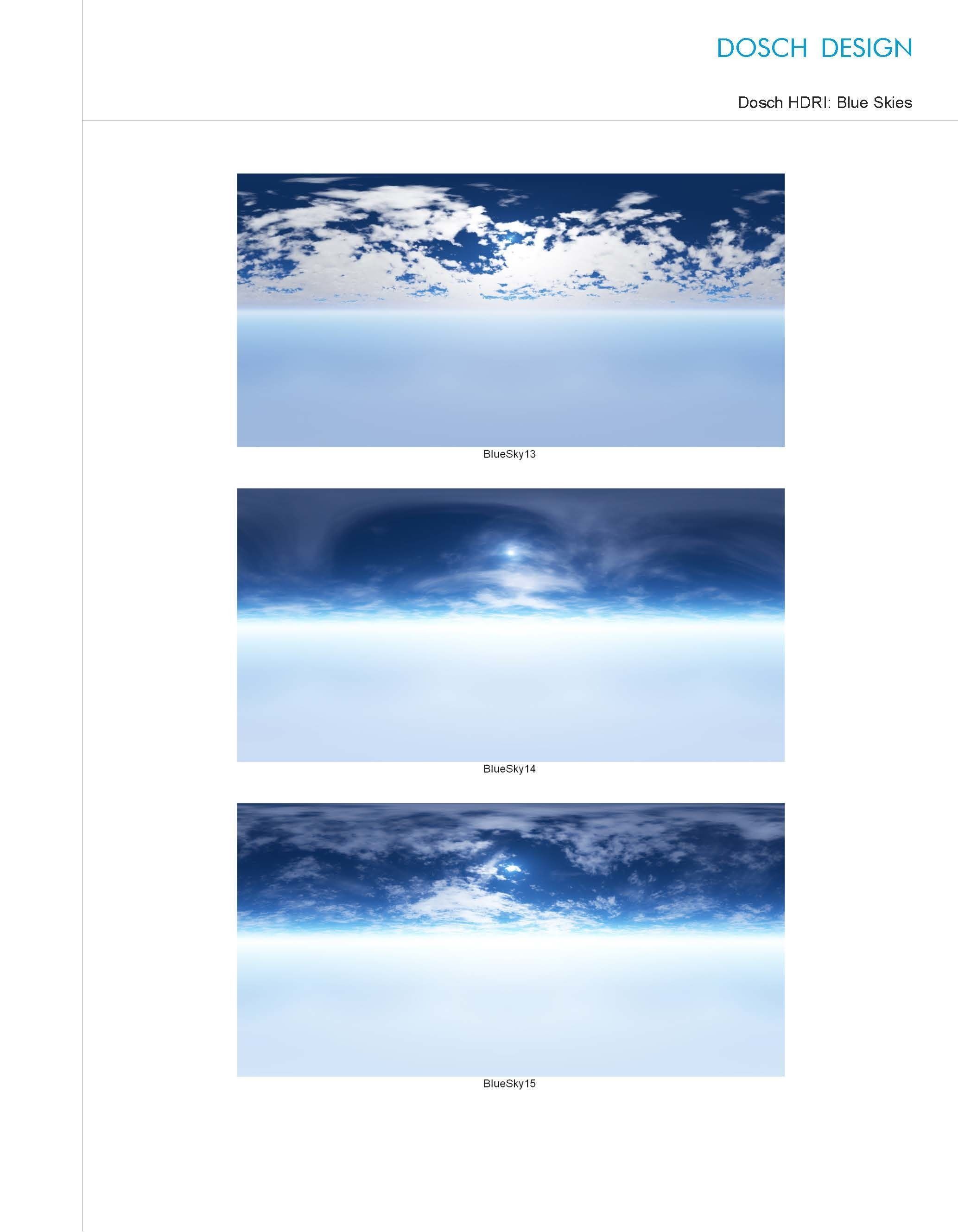 Dosch HDRI - Blue Skies Texture_5