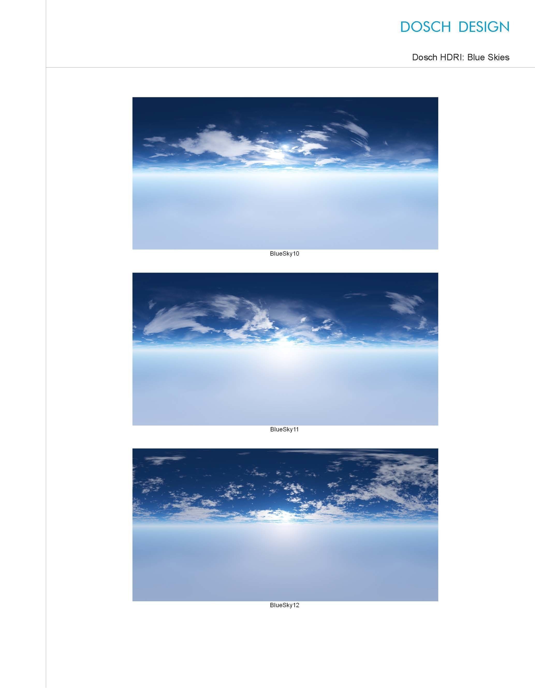 Dosch HDRI - Blue Skies Texture_4