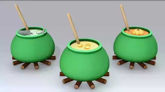 Witch Cauldron - Pack