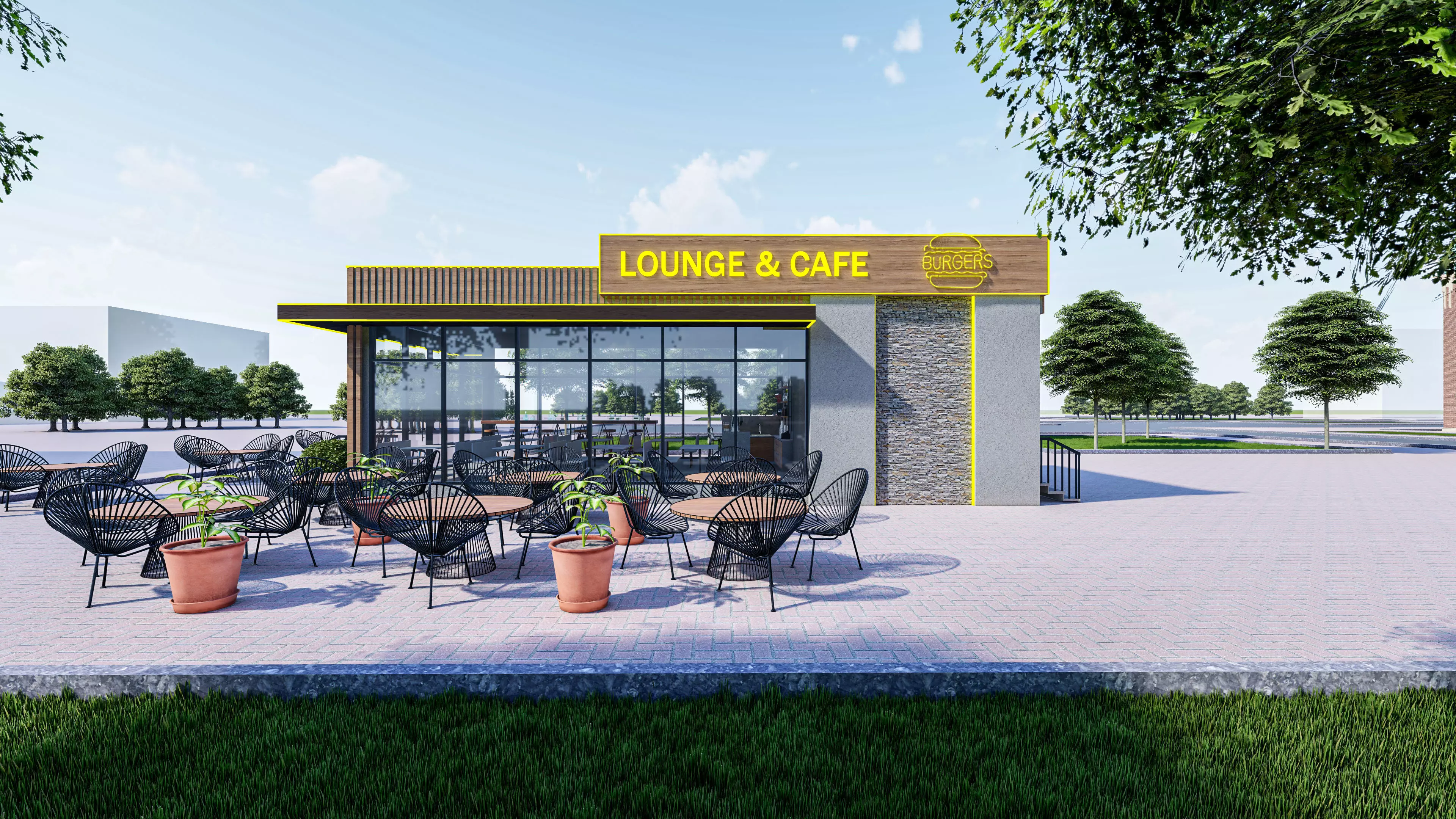 COFFEE SHOP 3D model_0