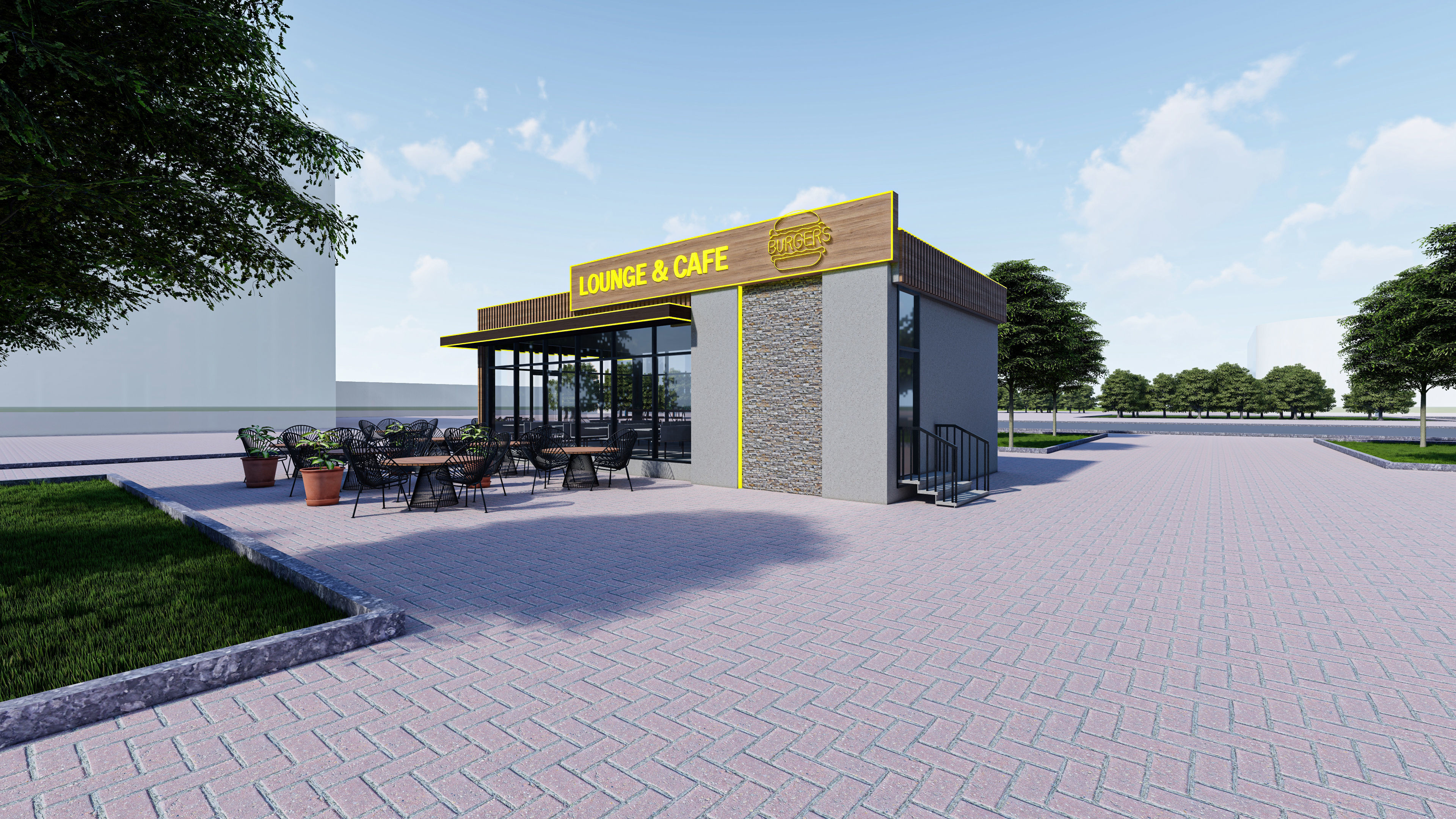 COFFEE SHOP 3D model_1