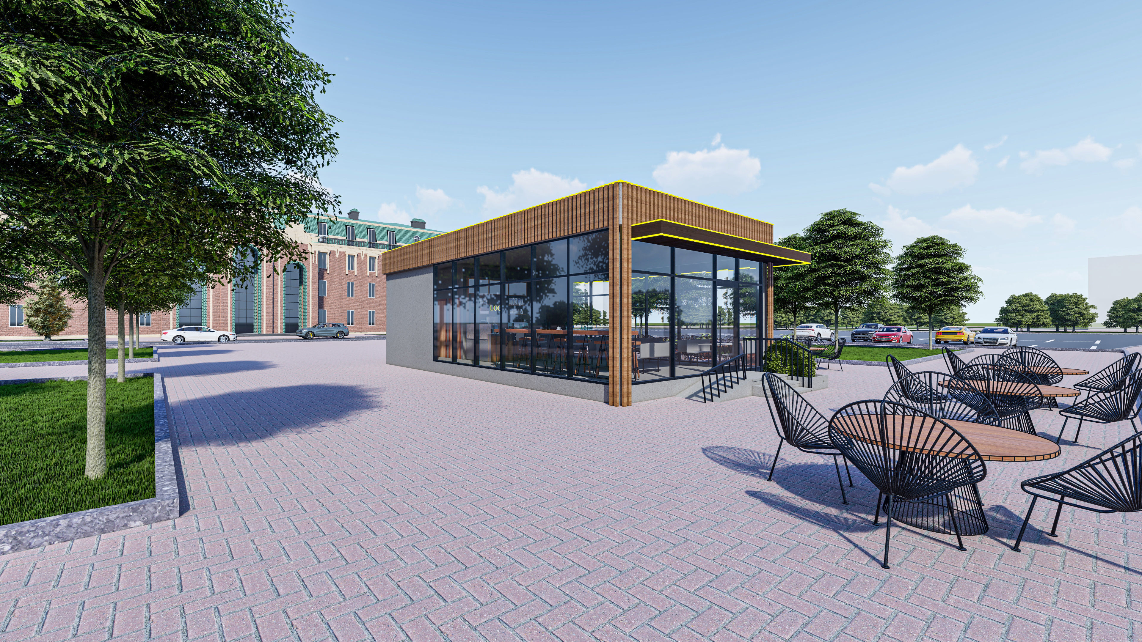 COFFEE SHOP 3D model_3