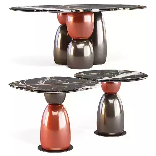 La Manufacture Gem - Dining Tables Set 01