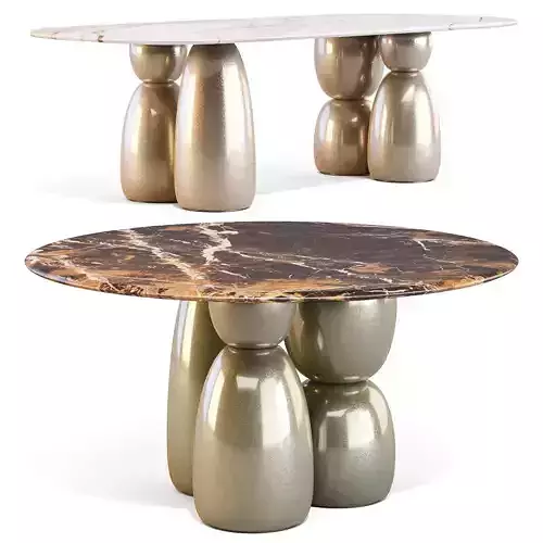 La Manufacture Gem - Dining Tables Set 02