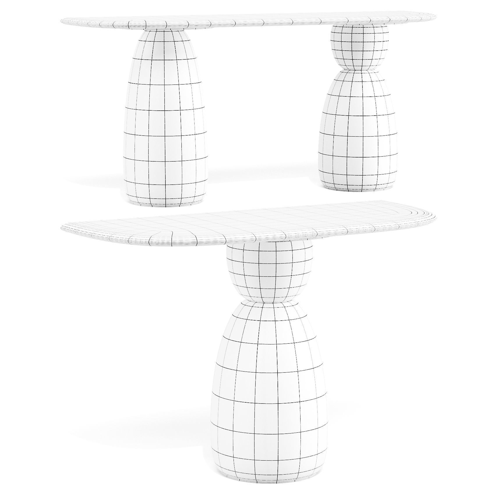 La Manufacture Gem - Console Tables 3D model_6