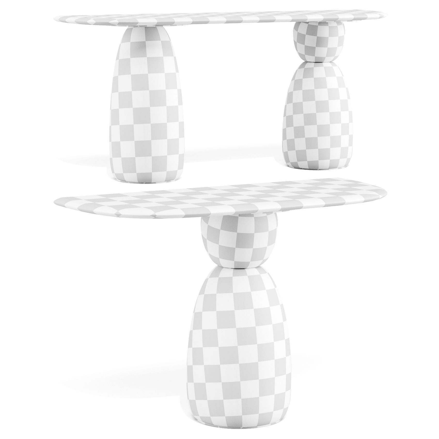 La Manufacture Gem - Console Tables 3D model_5