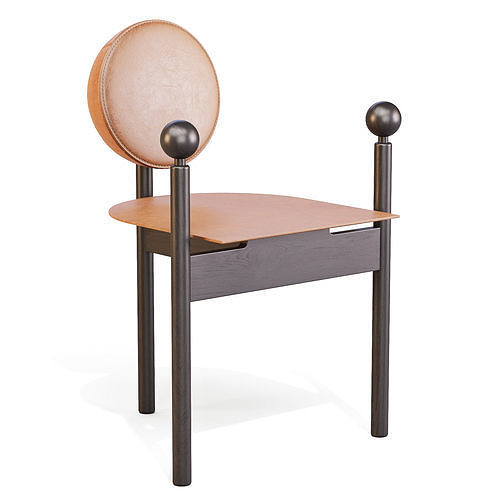 Nos Furniture Orbe Ball - Dining Chair 3D model