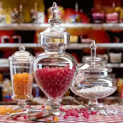 CANDY IN JARS