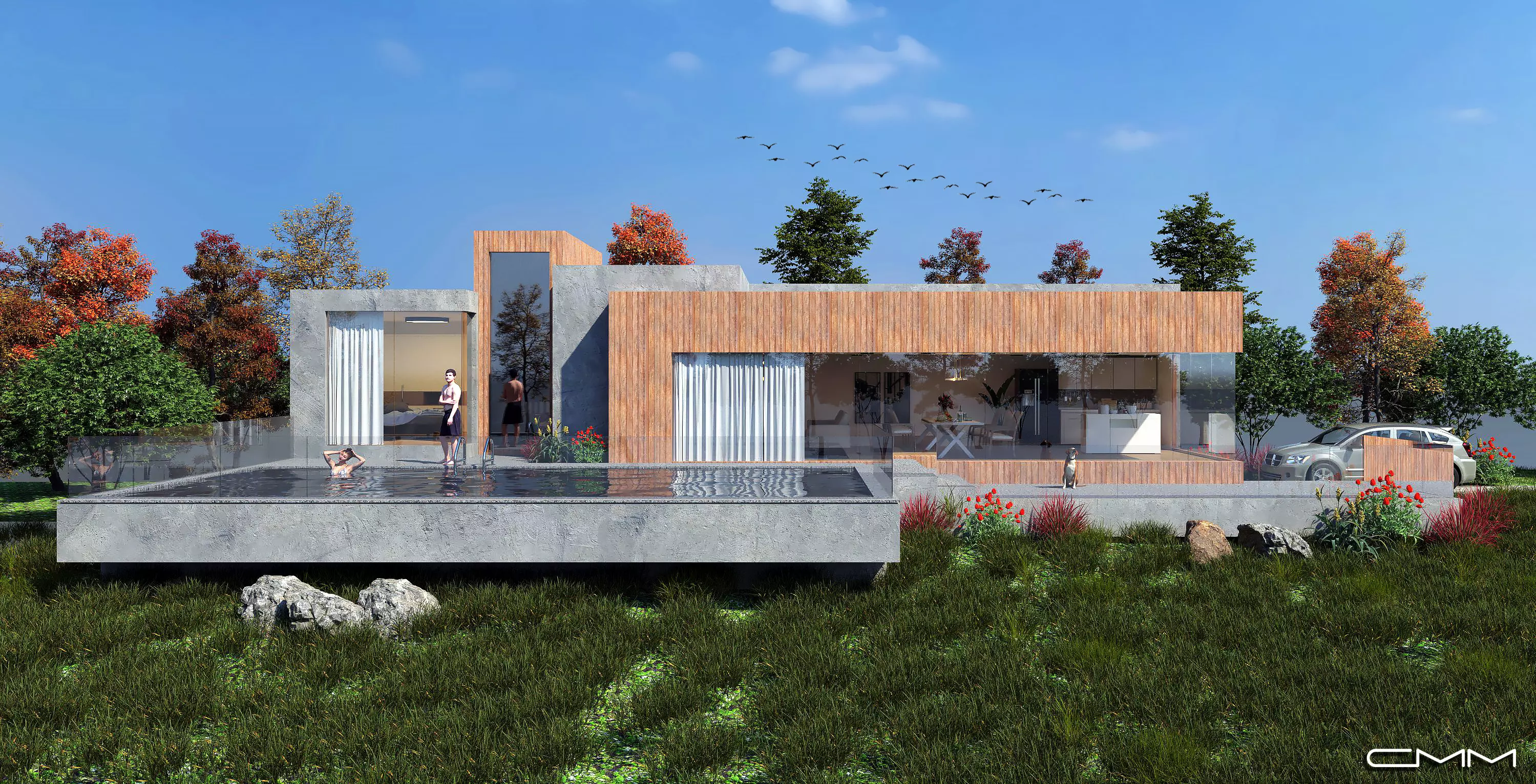 FOREST HOUSE 3D model_0