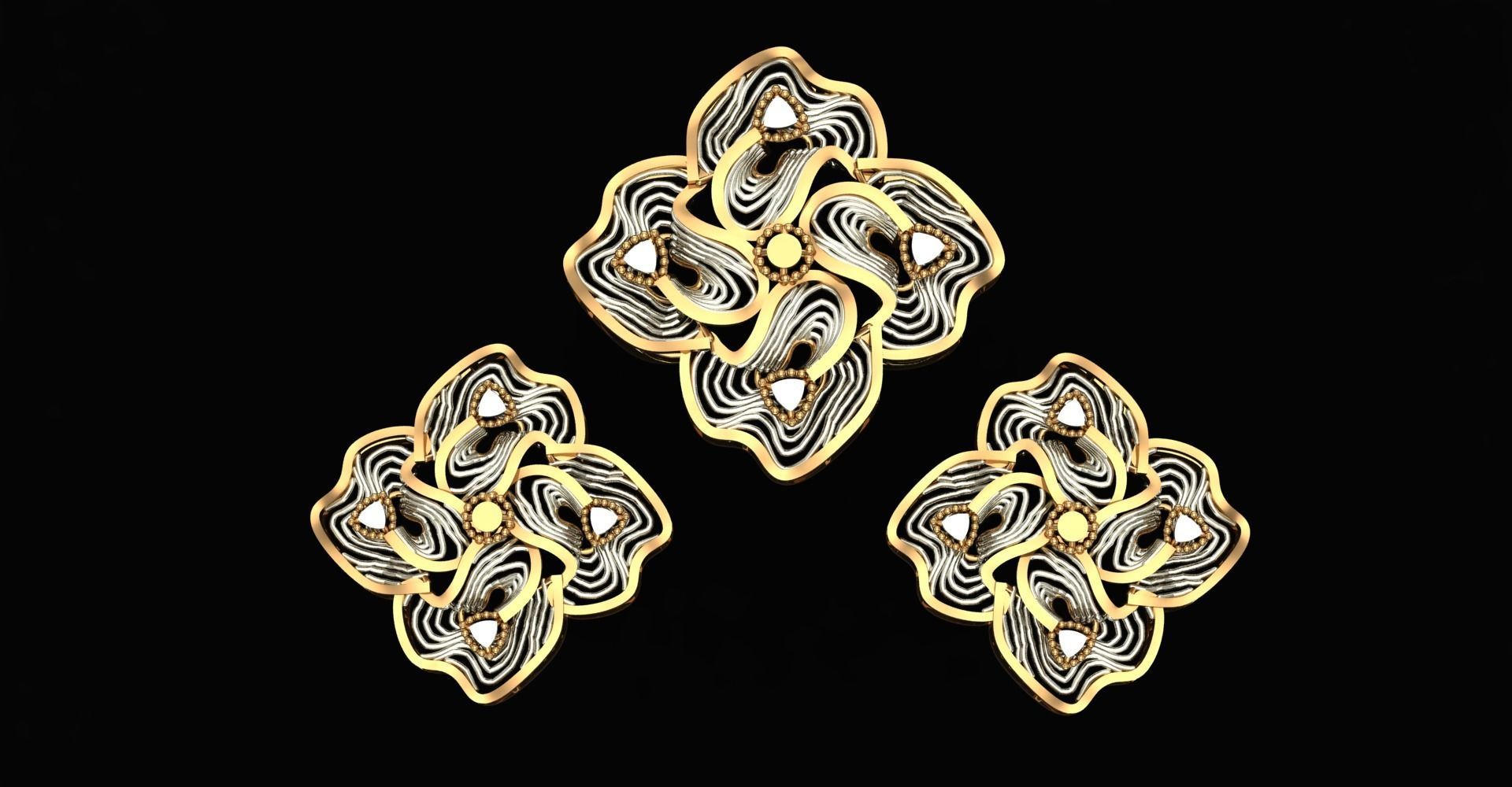 20 Plain Locket Set 3D print model_13