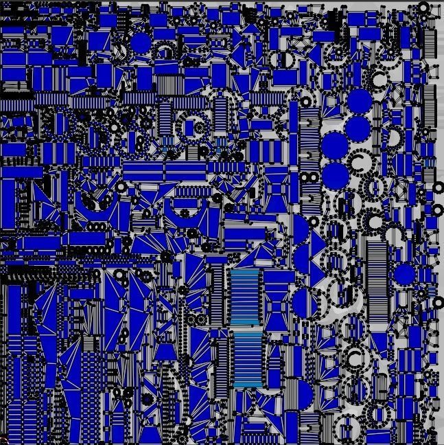 Game Ready Mech X-B32 Low-poly 3D model_5