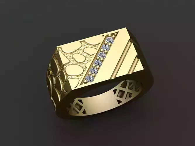 Male Ring 3D print model