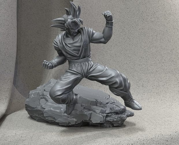 GOKU - DRAGON BALL 3D print model
