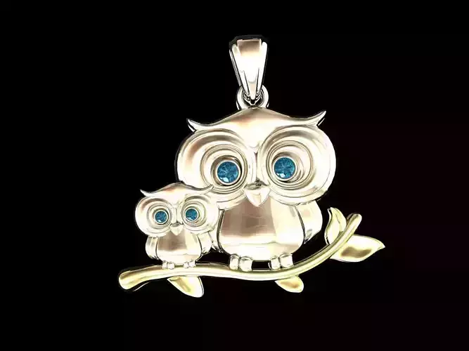 owl pendant