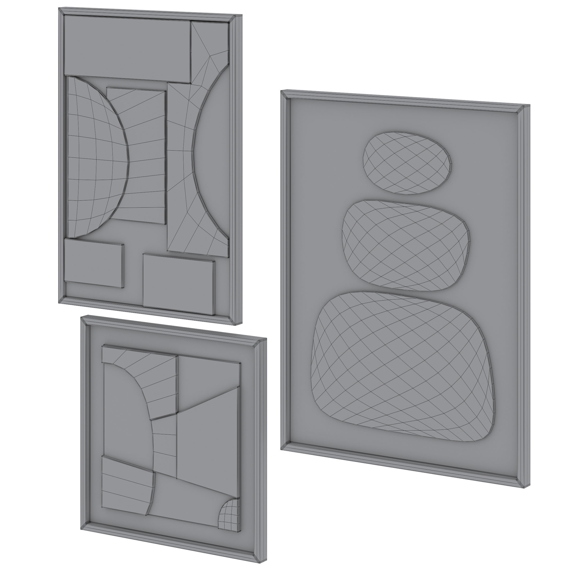 Painting Relief 2 by divan ru 3D model_5