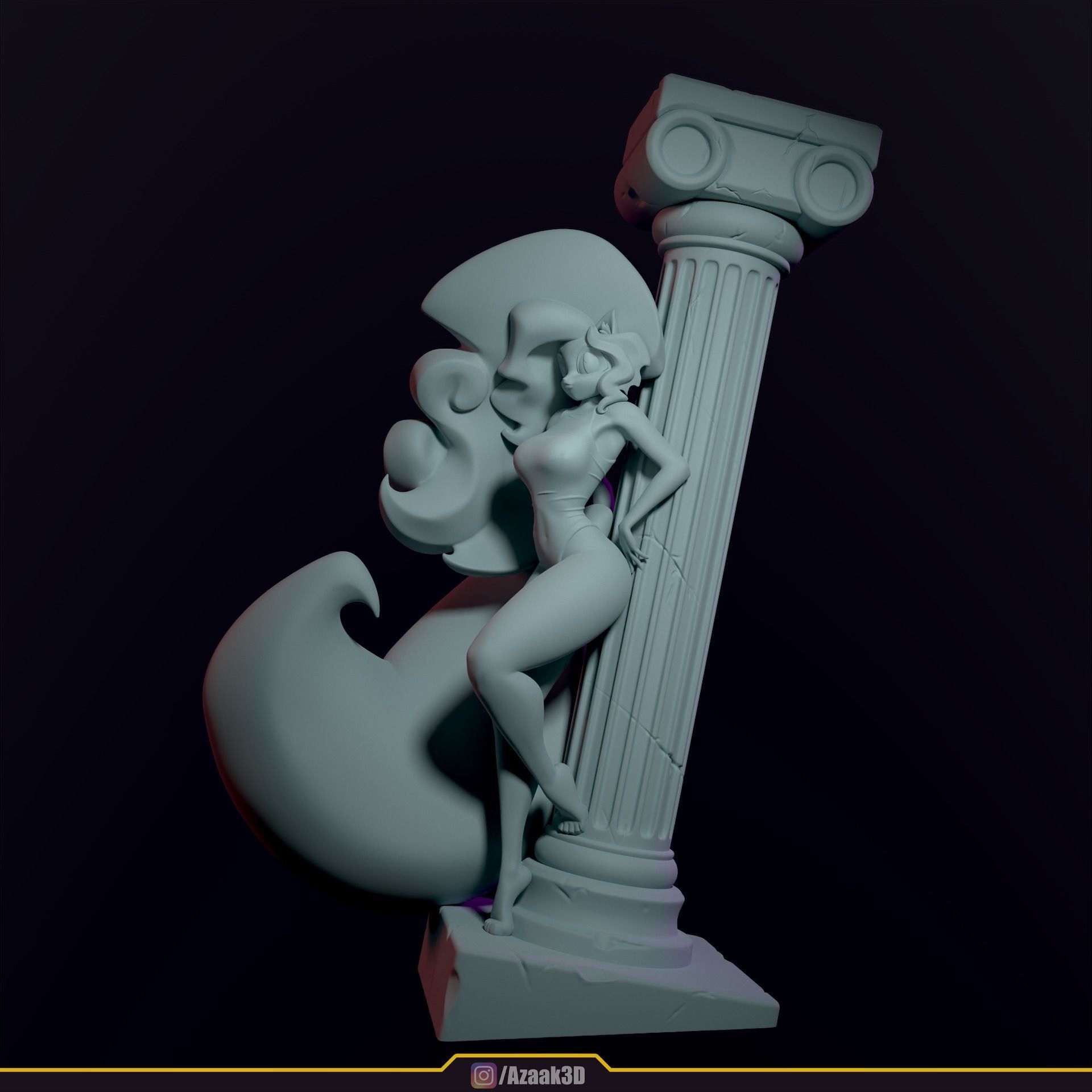 Chloe With NSFW version 3D print model_20