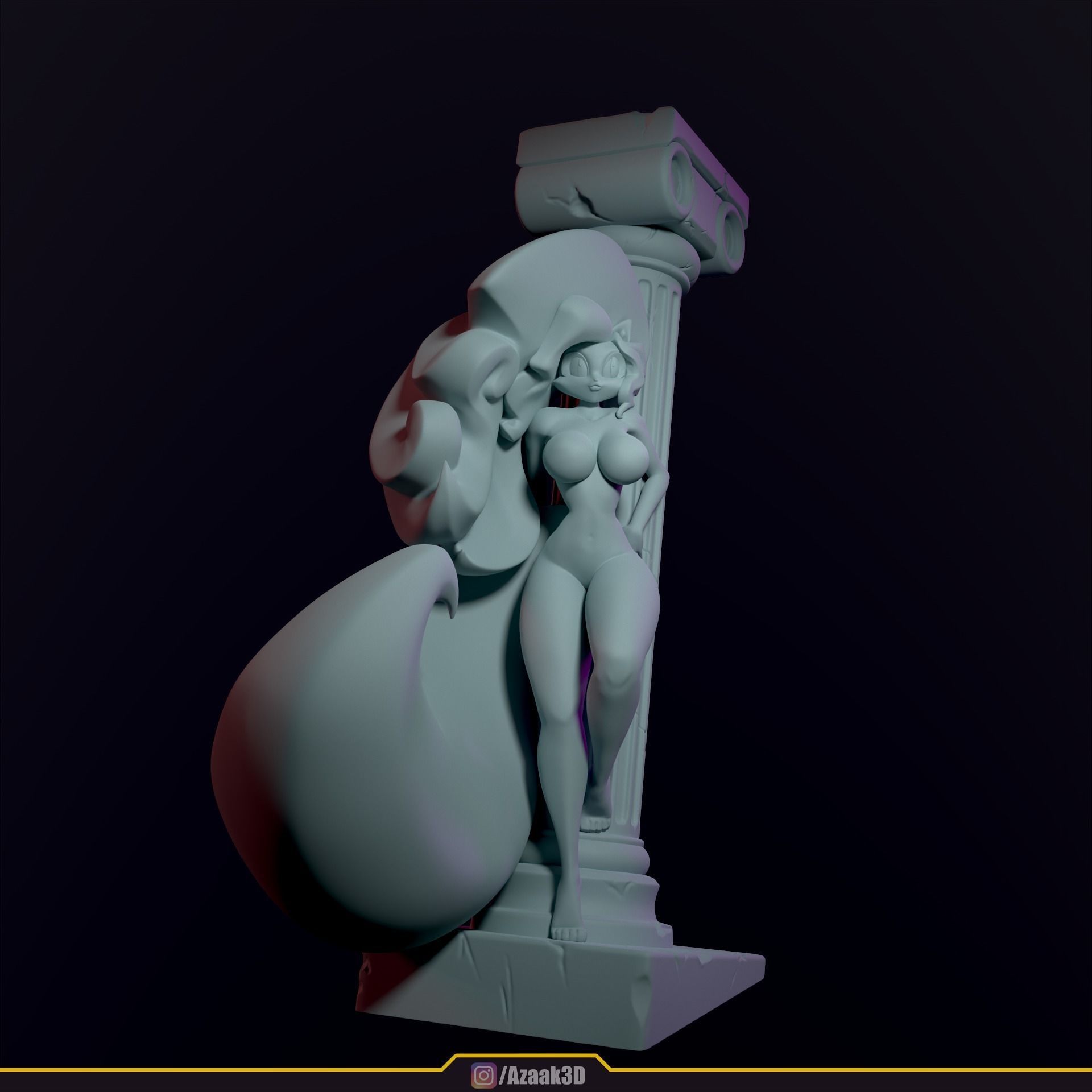 Chloe With NSFW version 3D print model_25