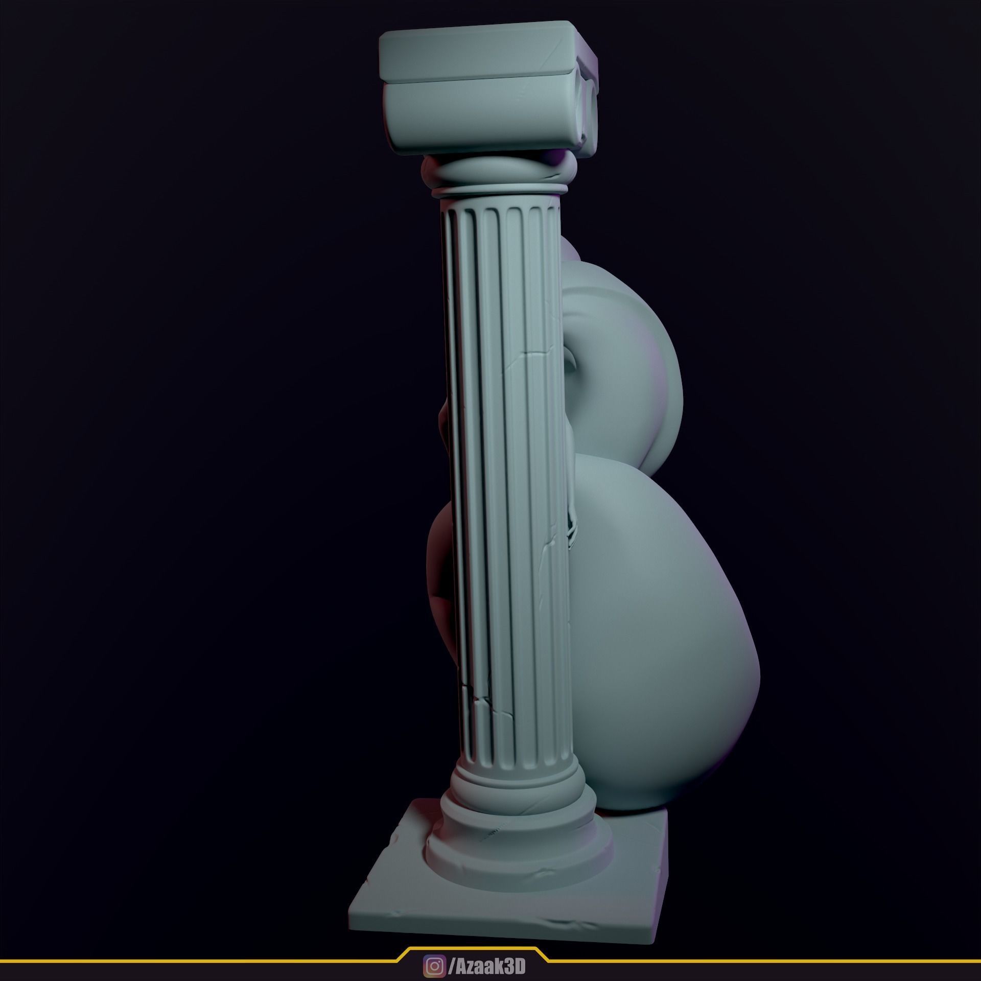 Chloe With NSFW version 3D print model_15