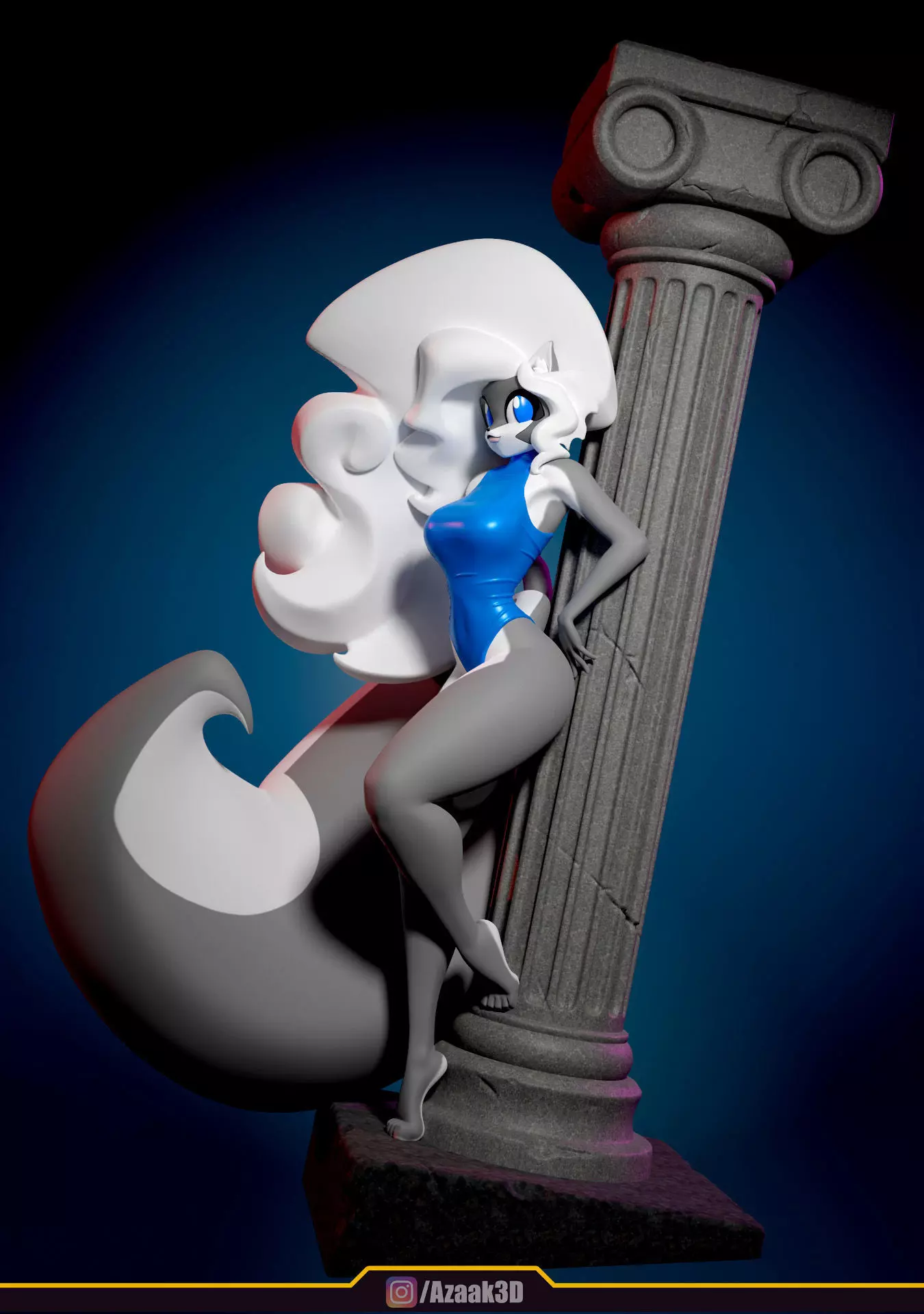 Chloe With NSFW version 3D print model_0