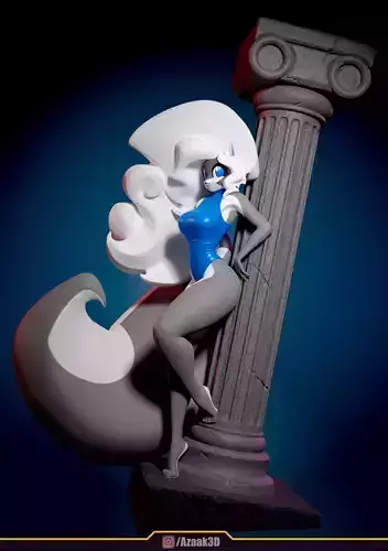 Chloe With NSFW version 3D print model
