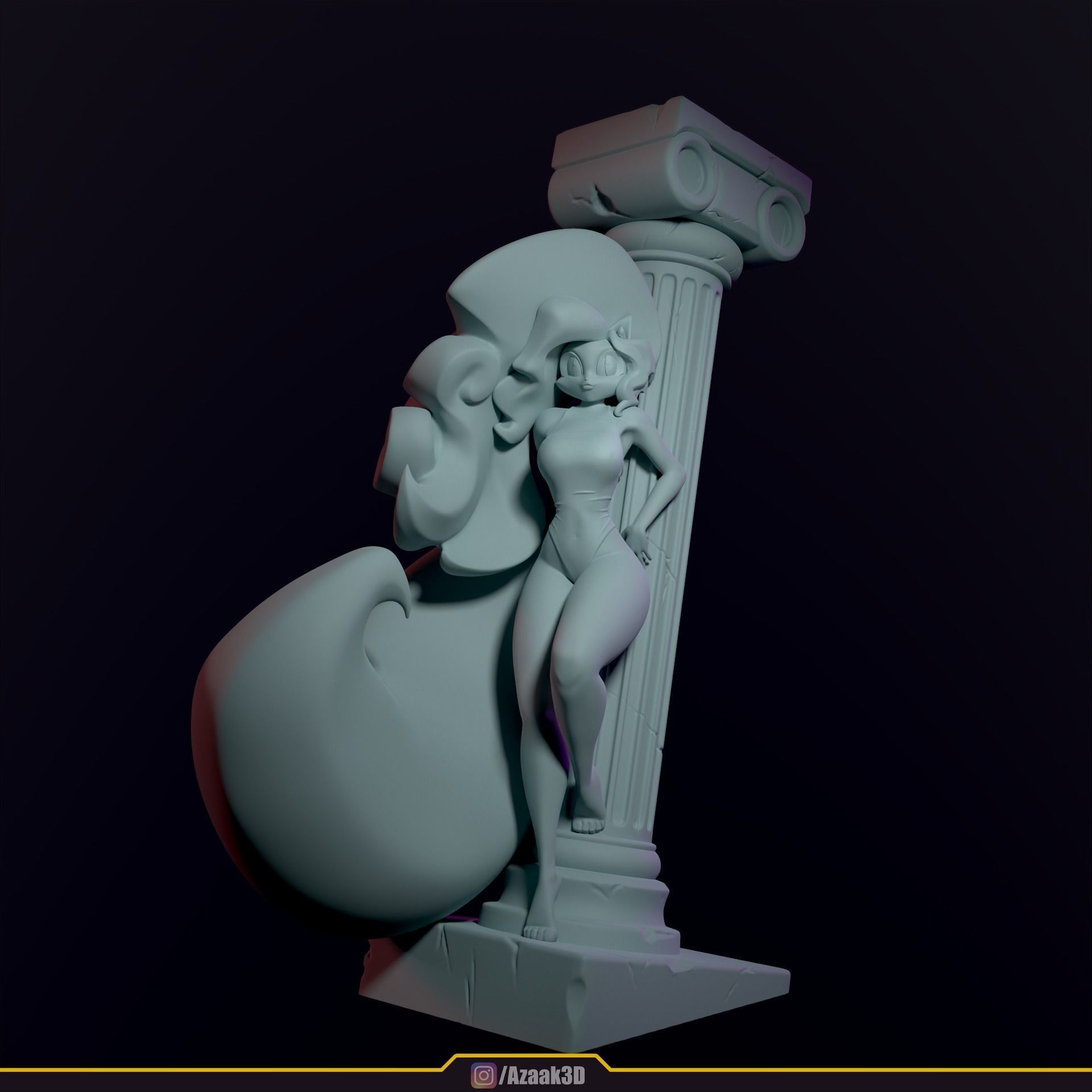Chloe With NSFW version 3D print model_5