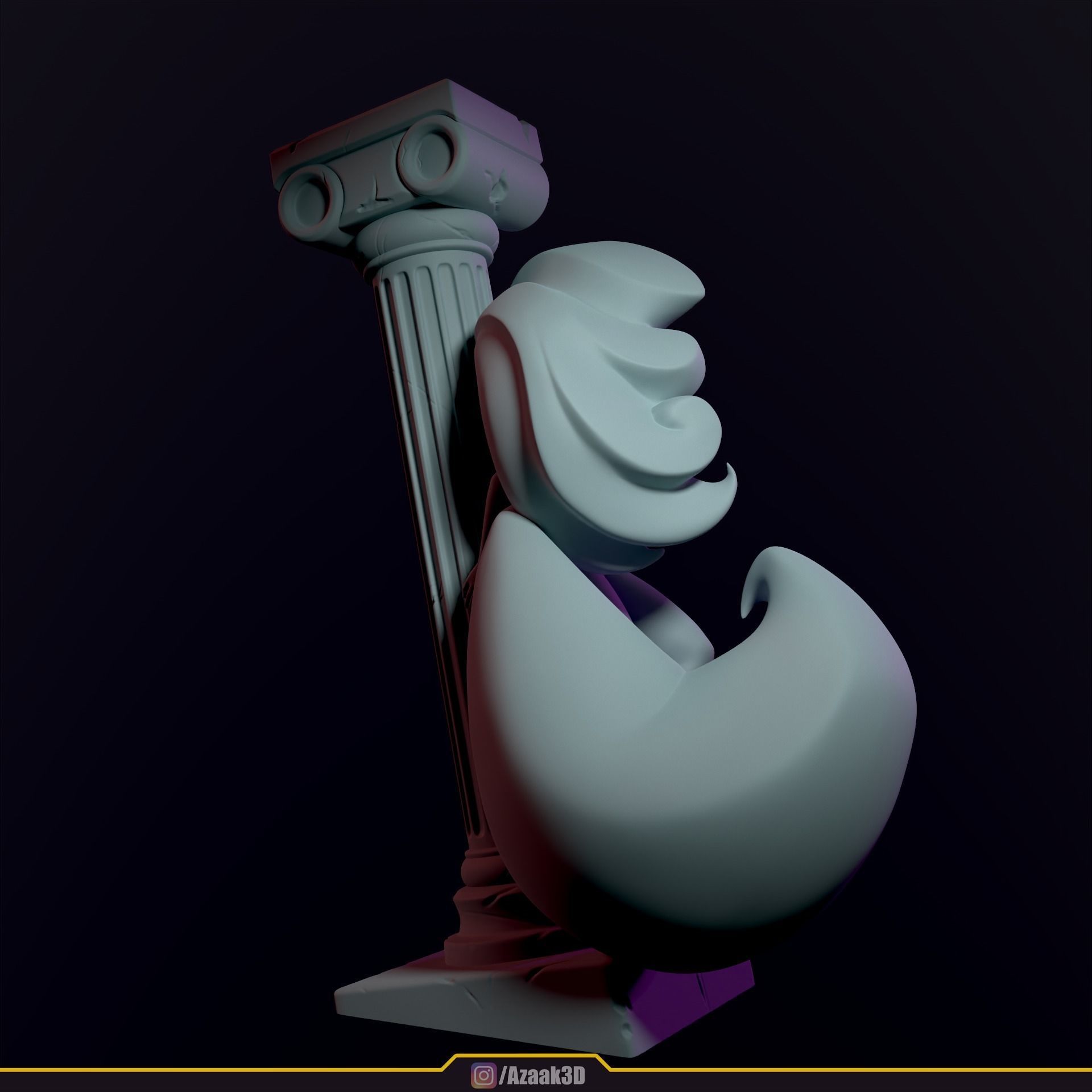 Chloe With NSFW version 3D print model_11