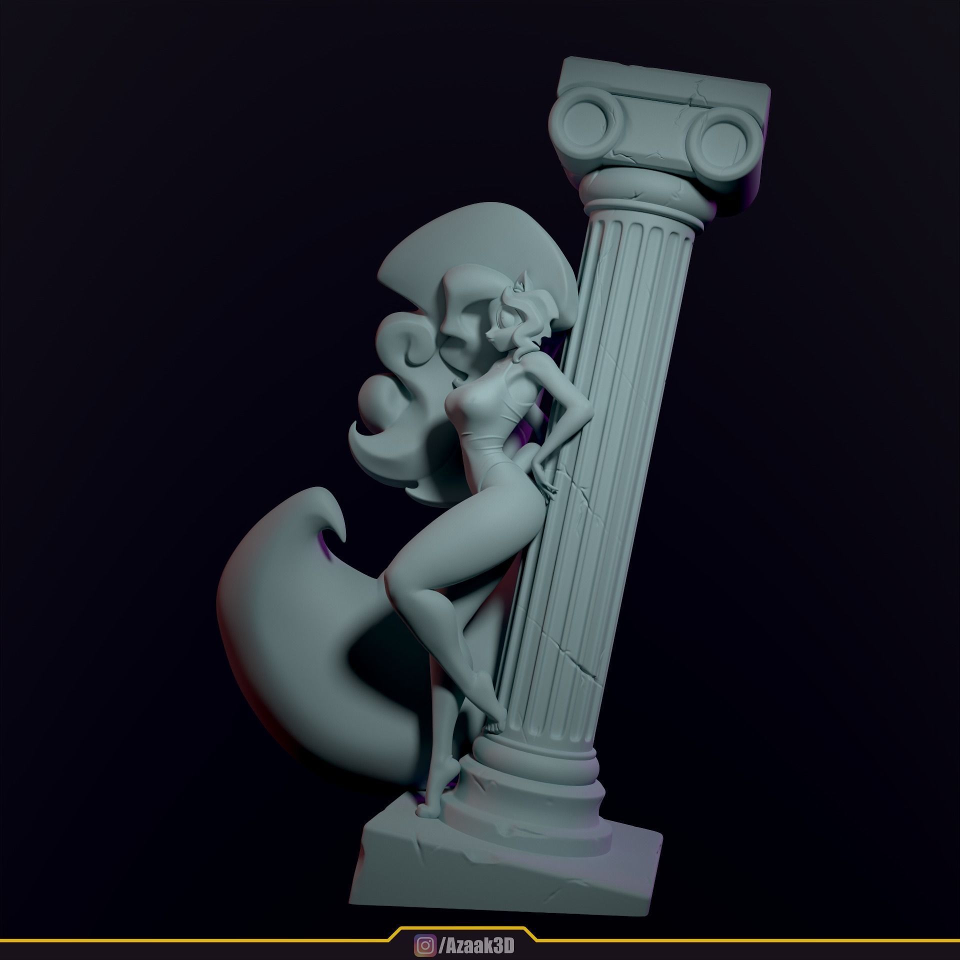 Chloe With NSFW version 3D print model_21