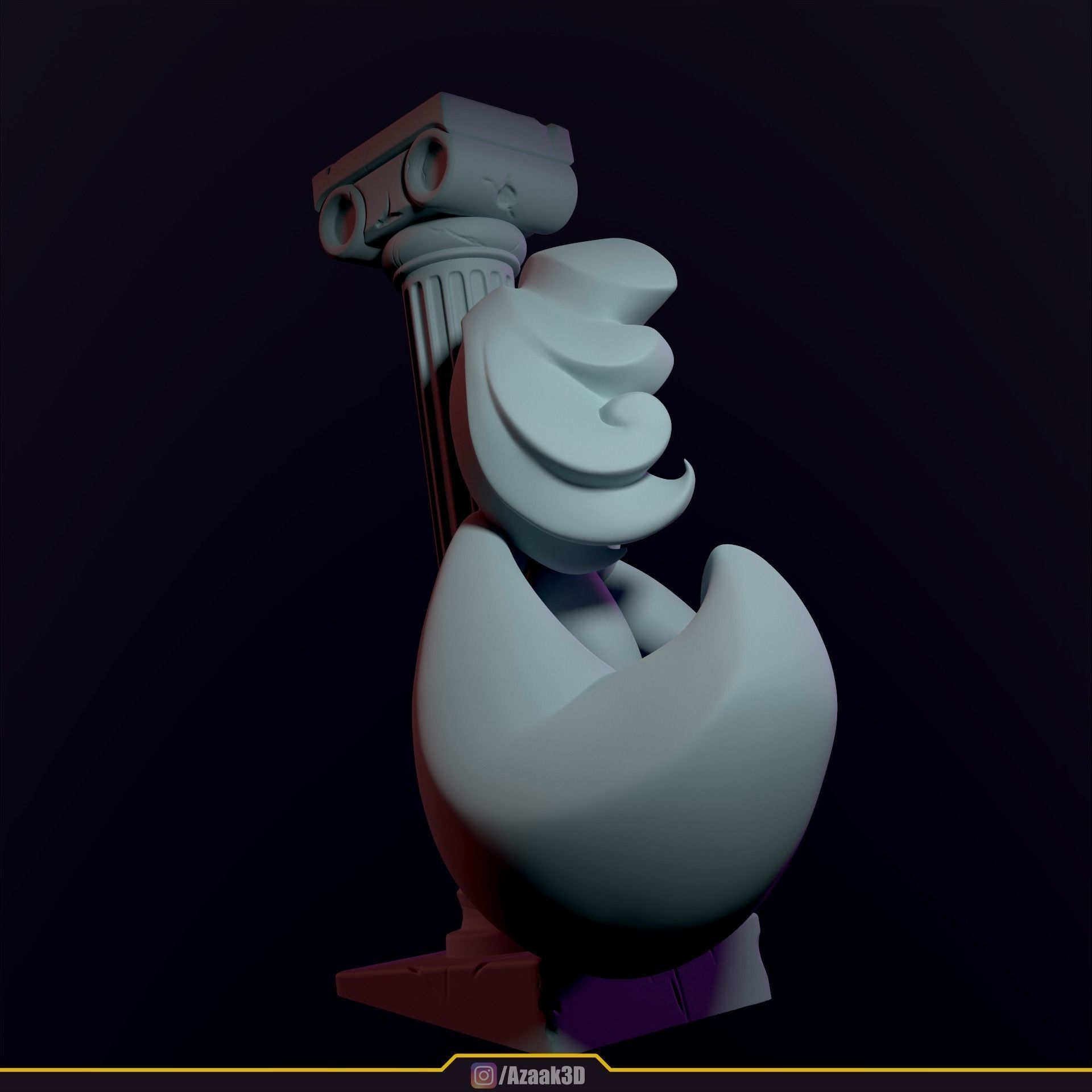 Chloe With NSFW version 3D print model_8